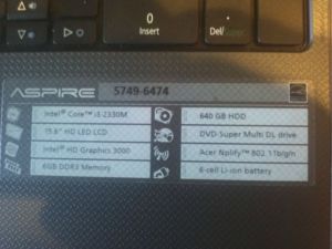 Acer 5749-6474