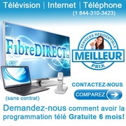 FORFAIT FIBREDIRECT: PRIX IMBATTABLE!