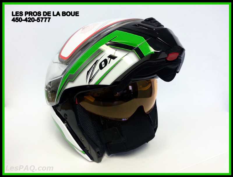 CASQUES ZOX MODULAIRE D’HIVER CHAUFFANT