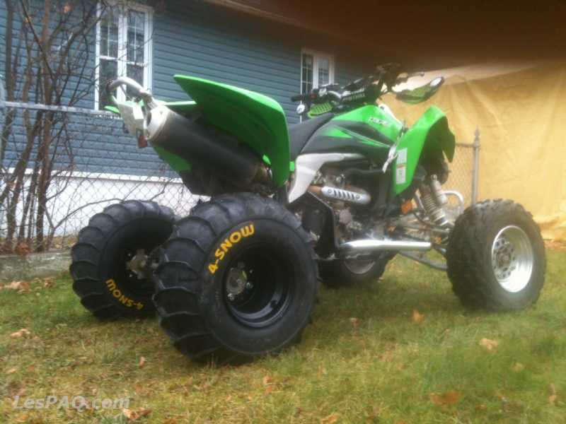 Kawasaki kfx 450r 2010 