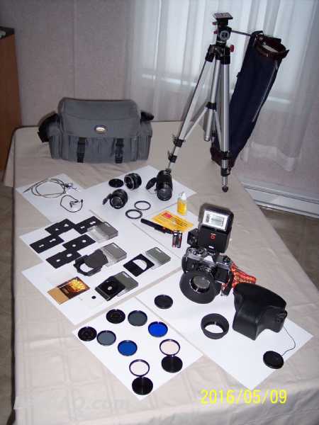 Equipement complet pour photographie