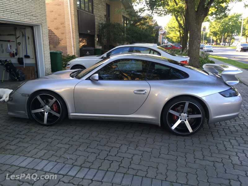 2006 Silver Porsche 911 Carrera 4 Aero