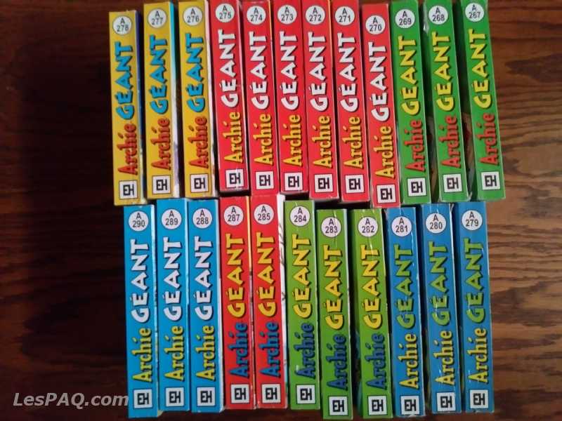 Livres Archie Géant de poche