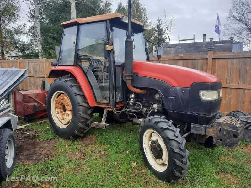 Tracteur et souffleur Delta 2004