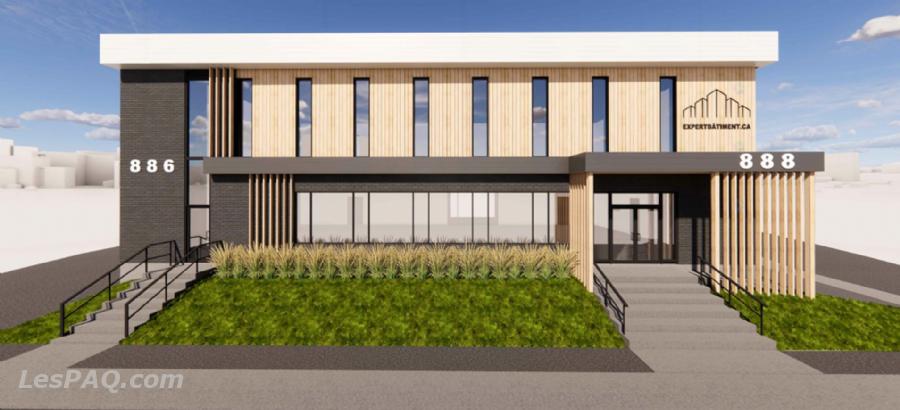 Grands bureaux à l'étage 3300 pc St-Jérôme