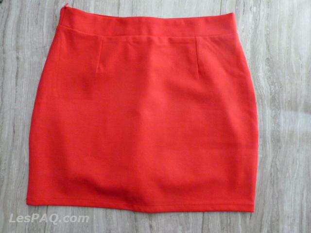 Jupe culotte rouge taille Petite