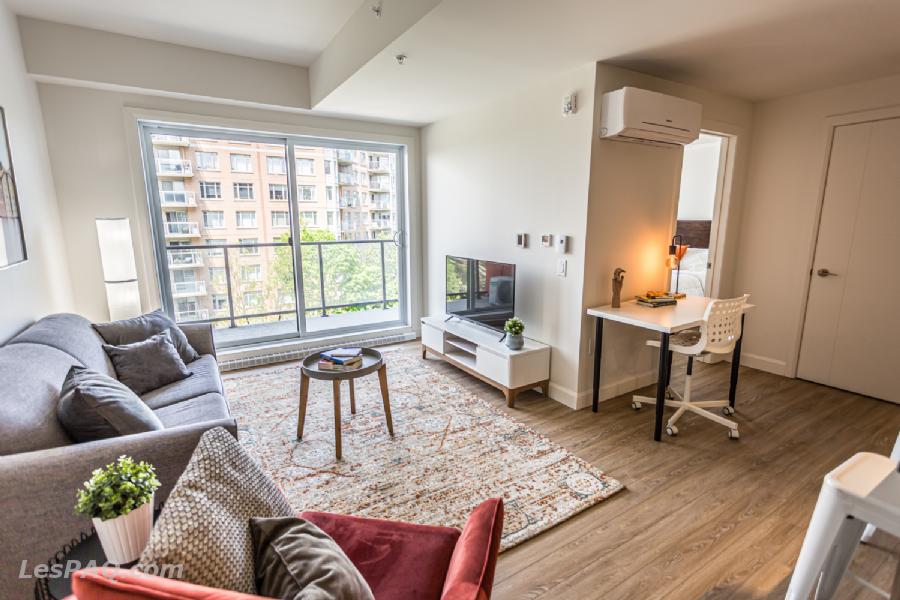 Condo 3 1/2 à louer Aires communes grandiose